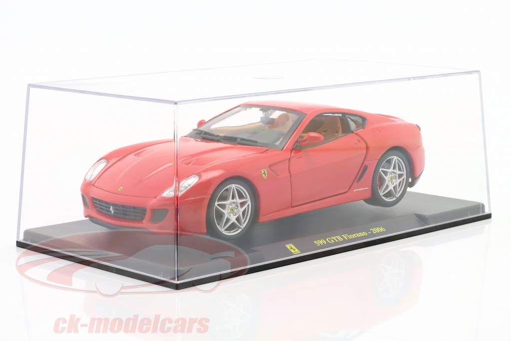 Ferrari 599 GTB Fiorano bouwjaar 2006 rood 1:24 Bburago