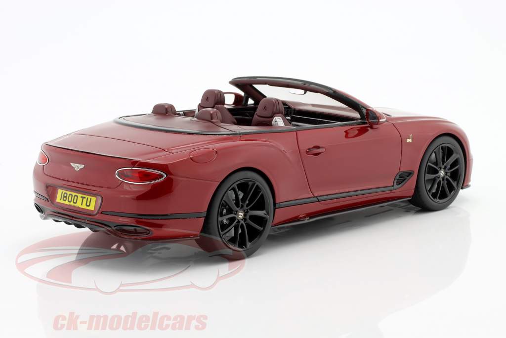 Bentley Continental GT conversível Mulliner Number 1 Edition 2019 1:18 TrueScale