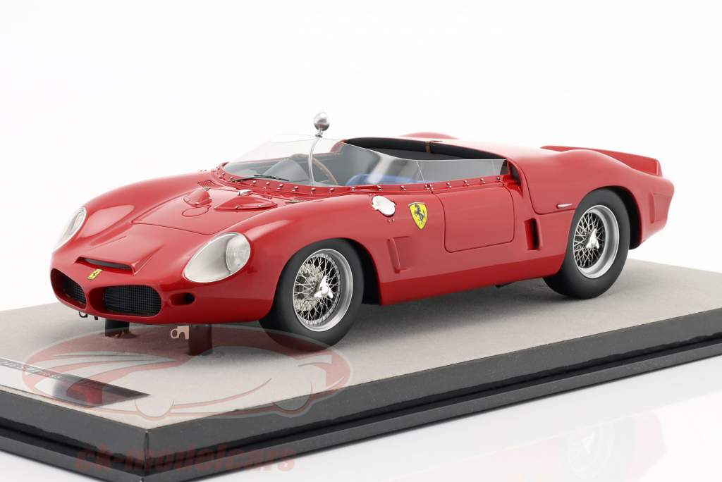 Ferrari Dino 246 SP Trykke version 1962 rød 1:18 Tecnomodel