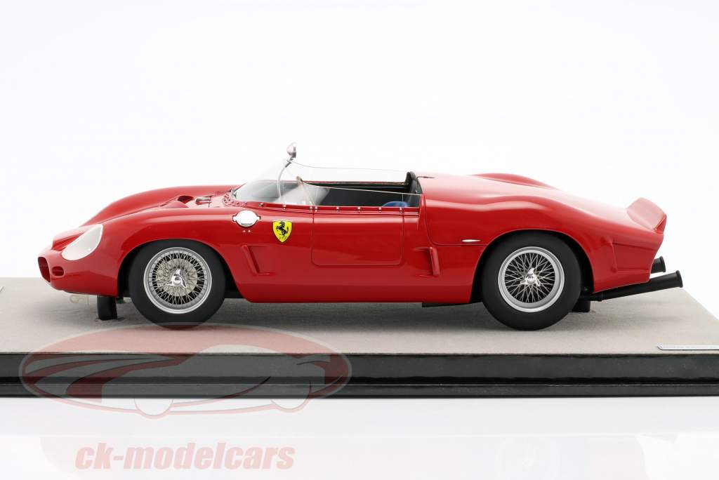 Ferrari Dino 246 SP Trykke version 1962 rød 1:18 Tecnomodel