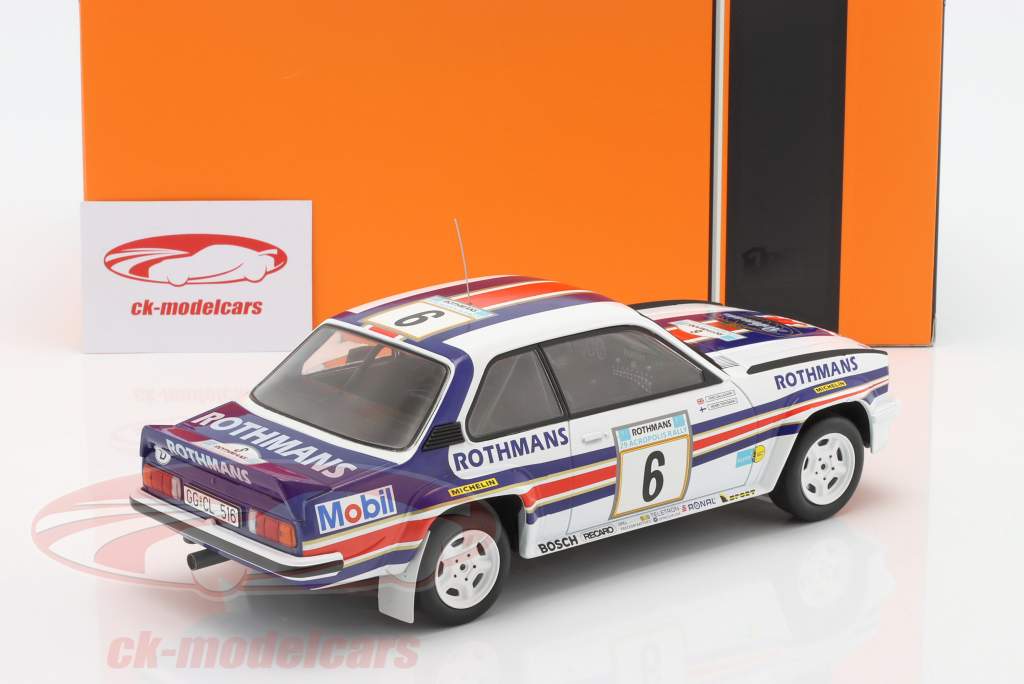 Opel Ascona 400 #6 3e Rallye Akropolis 1982 Toivonen, Gallagher 1:18 Ixo