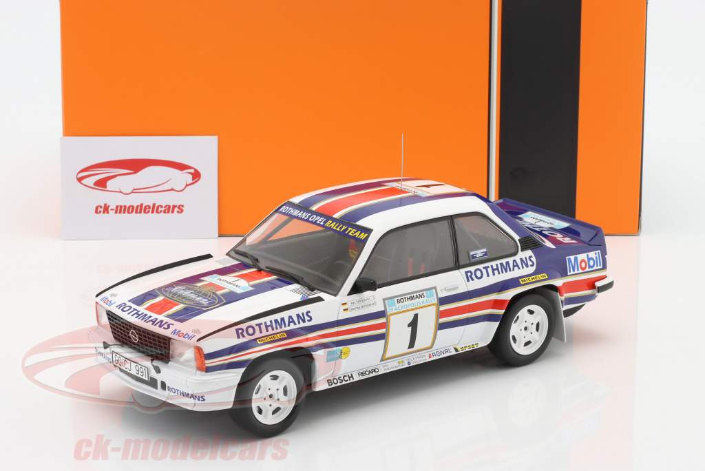 Opel Ascona 400 #1 2do Rallye Akropolis 1982 Röhrl, Geistdörfer 1:18 Ixo