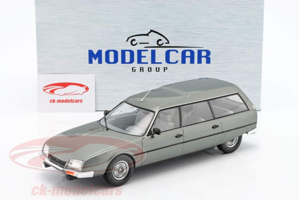 Citroen CX Break Byggeår 1976 grå metallisk 1:18 ModelCar Group