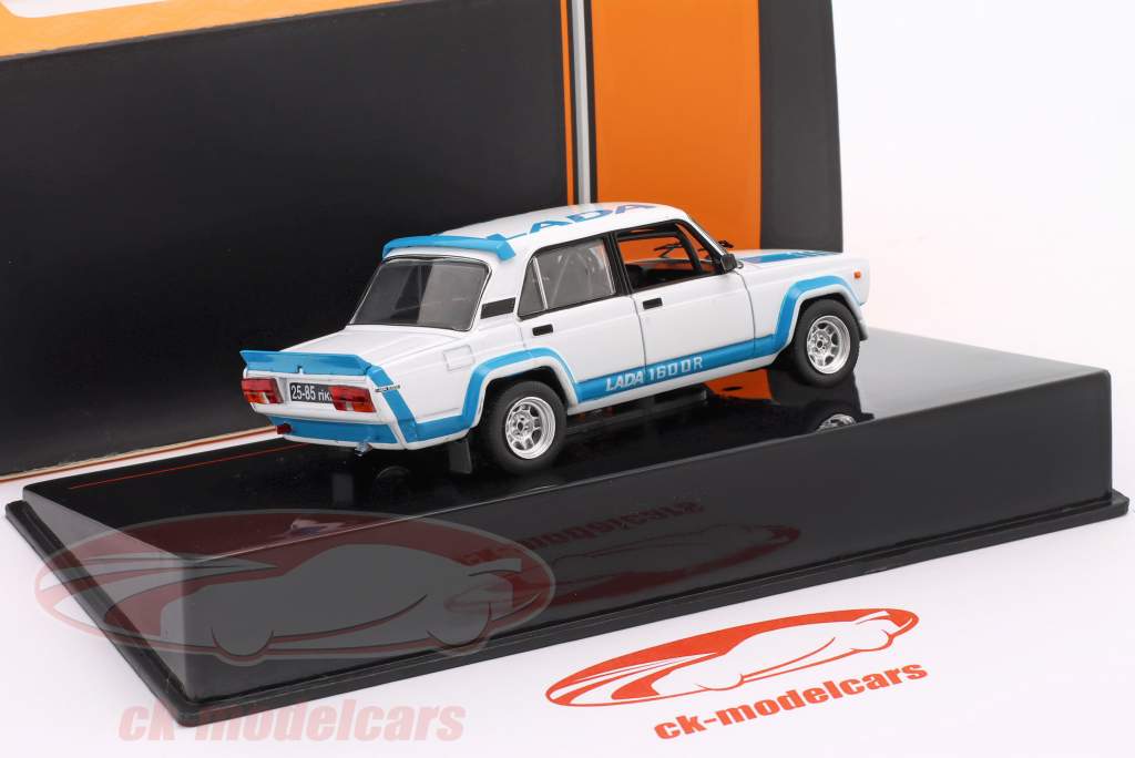 Lada 2105 VFTS year 1983 white / blue 1:43 Ixo