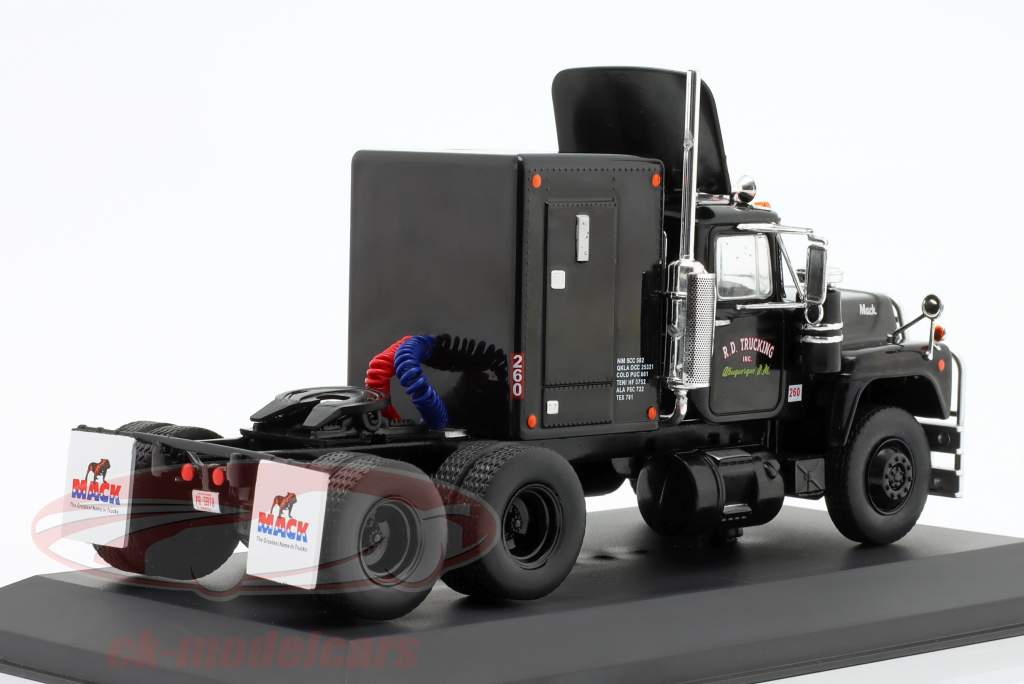 ロボット mack Ixo 1:43 Mack R-Series Truck 建設年 1966 黒 TR100 モデル 車
