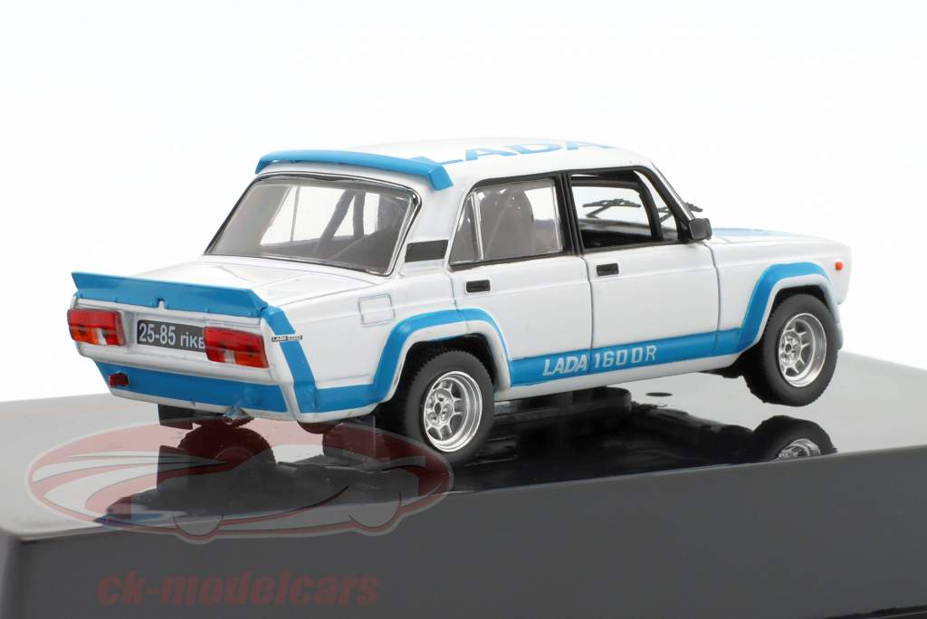 Lada 2105 VFTS year 1983 white / blue 1:43 Ixo