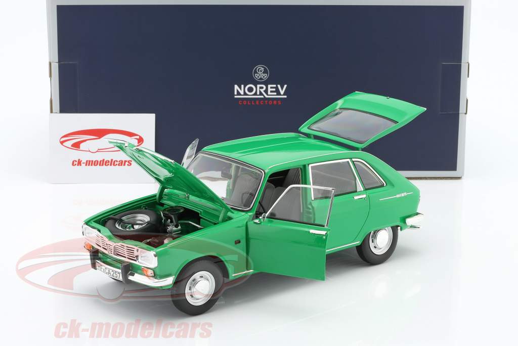 Renault 16 (R16) TS Año de construcción 1971 verde 1:18 Norev