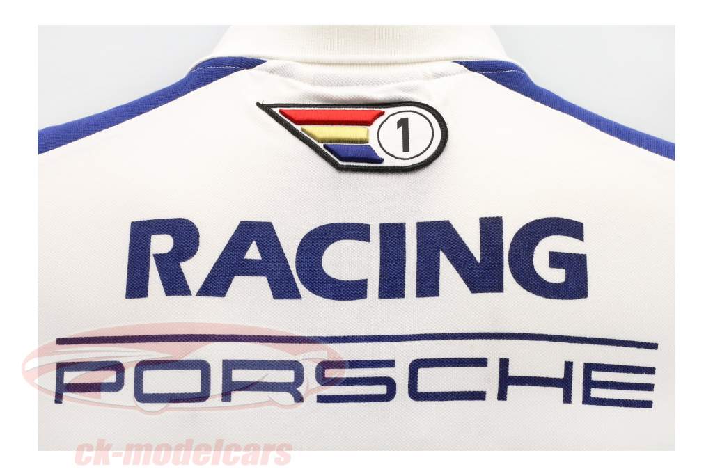 Porsche Rothmans Polo-Shirt #1 Sieger 24h LeMans 1982 blau / weiß