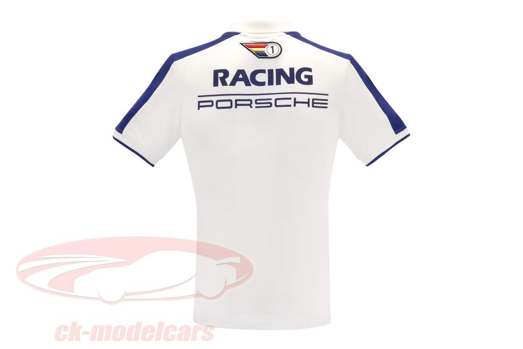 Porsche Rothmans Polo-Shirt #1 Sieger 24h LeMans 1982 blau / weiß