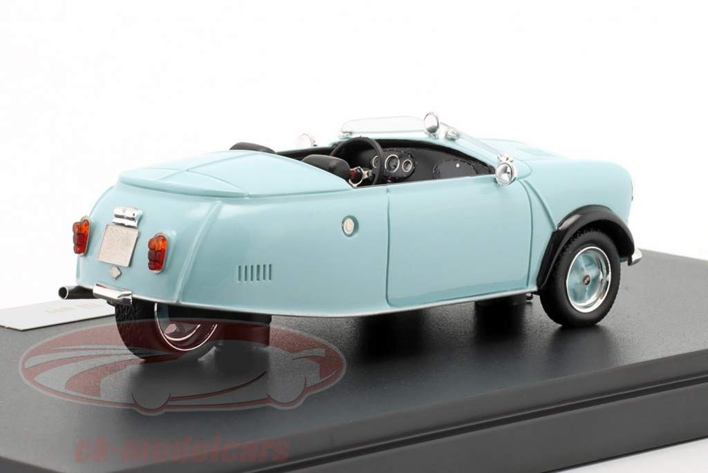 Mengers Mini 3 WP III MPi 3 Wheeler Bleu clair 1:43 Matrix