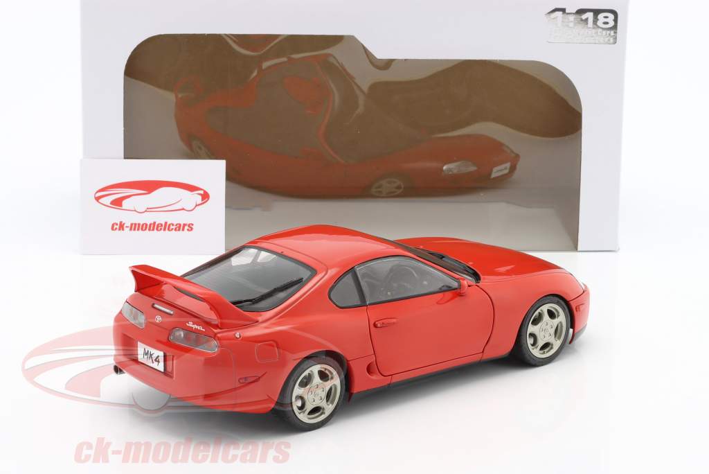 Toyota Supra MK4 year 1993 red 1:18 Solido