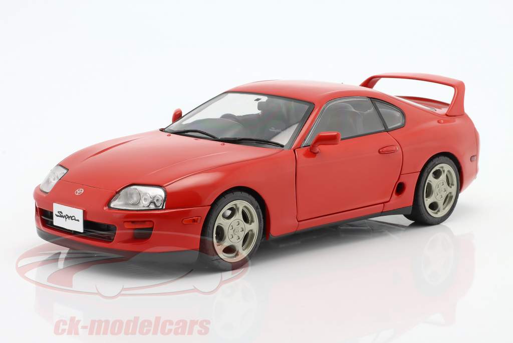 Toyota Supra MK4 year 1993 red 1:18 Solido