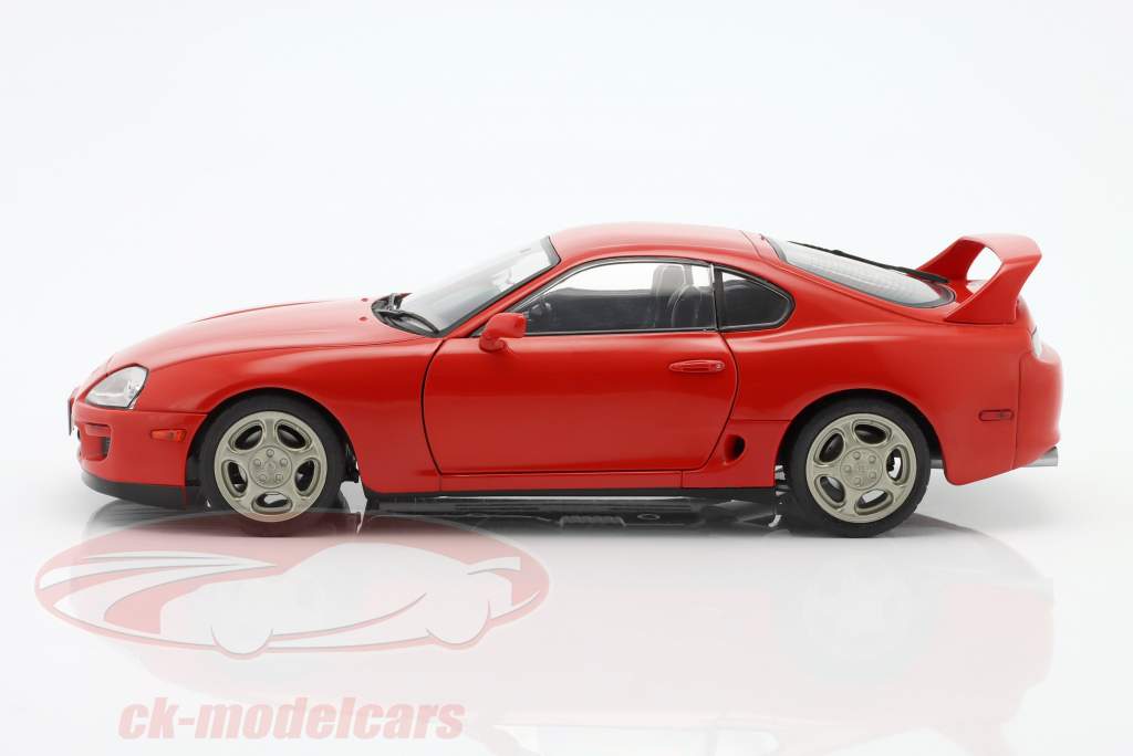 Toyota Supra MK4 year 1993 red 1:18 Solido