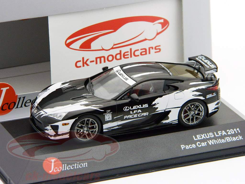 Lexus LF Год 2011 пейс-кара черный / белый 1:43 JCollection
