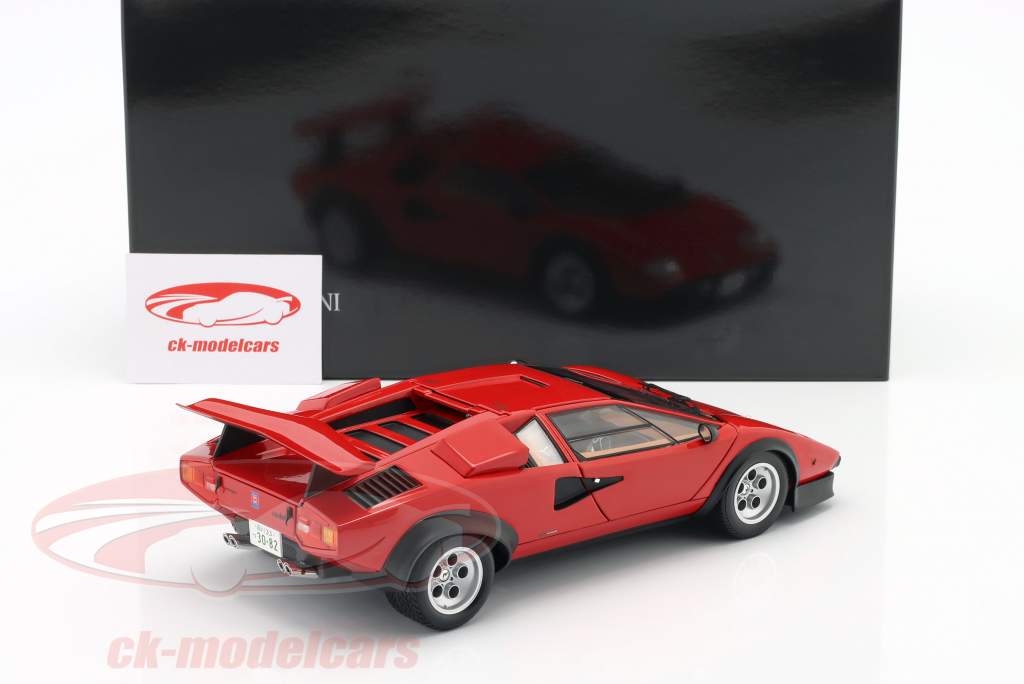 Lamborghini Countach Walter Wolf 1982 rouge 1:18 Kyosho