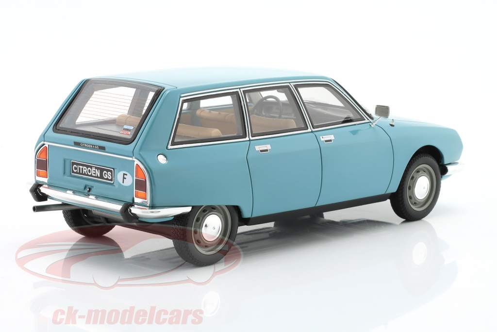 Citroen GS Break Byggeår 1973 camargue blå 1:18 OttOmobile