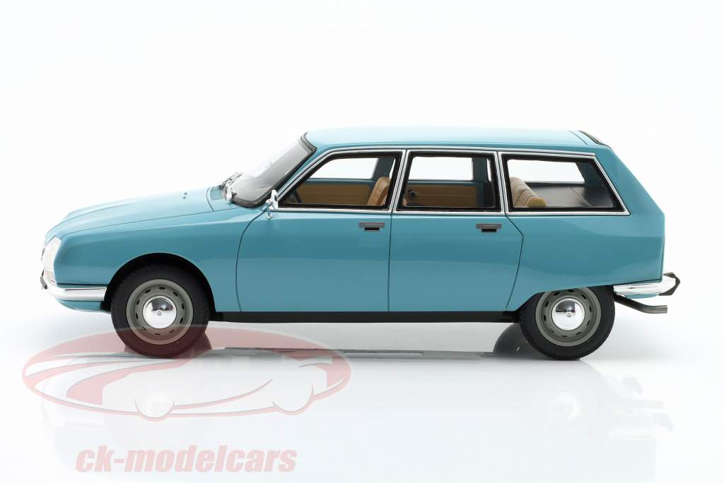 Citroen GS Break Byggeår 1973 camargue blå 1:18 OttOmobile
