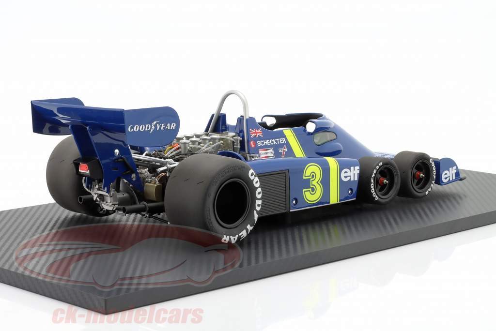 Jody Scheckter Tyrrell P34 #3 vinder Sverige GP formel 1 1976 1:12 TrueScale