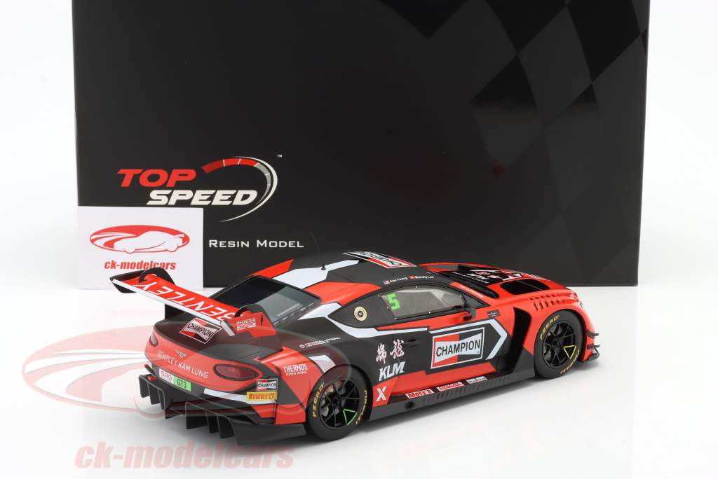 Bentley Continental GT #5 Blancpain GT Series Asia 2018 1:18 TrueScale