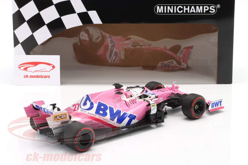 N. Hülkenberg Racing Point RP20 #27 70th Anniversary GP formula 1 2020 1:18 Minichamps