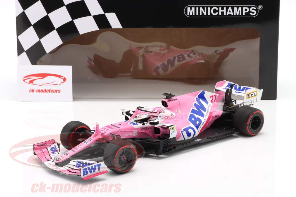N. Hülkenberg Racing Point RP20 #27 70th Anniversary GP formula 1 2020 1:18 Minichamps
