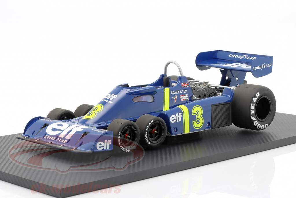 Jody Scheckter Tyrrell P34 #3 vinder Sverige GP formel 1 1976 1:12 TrueScale
