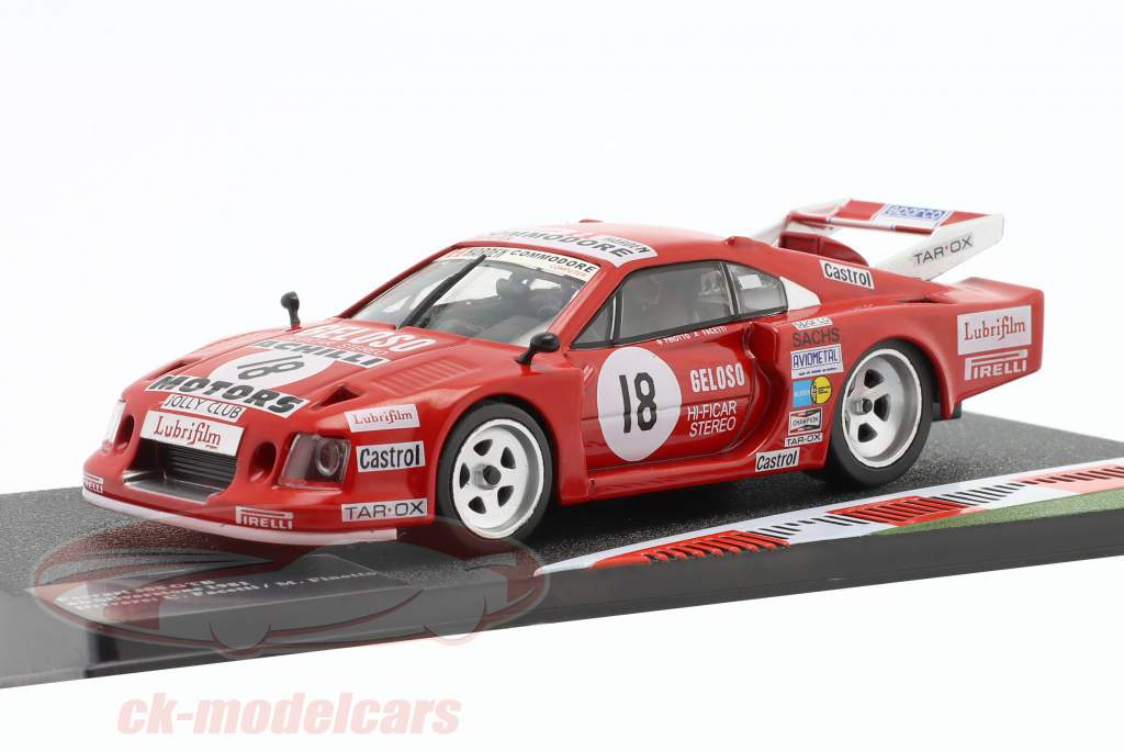 Altaya 1:43 Ferrari 308 GTB #18 6h Silverstone 1981 Facetti