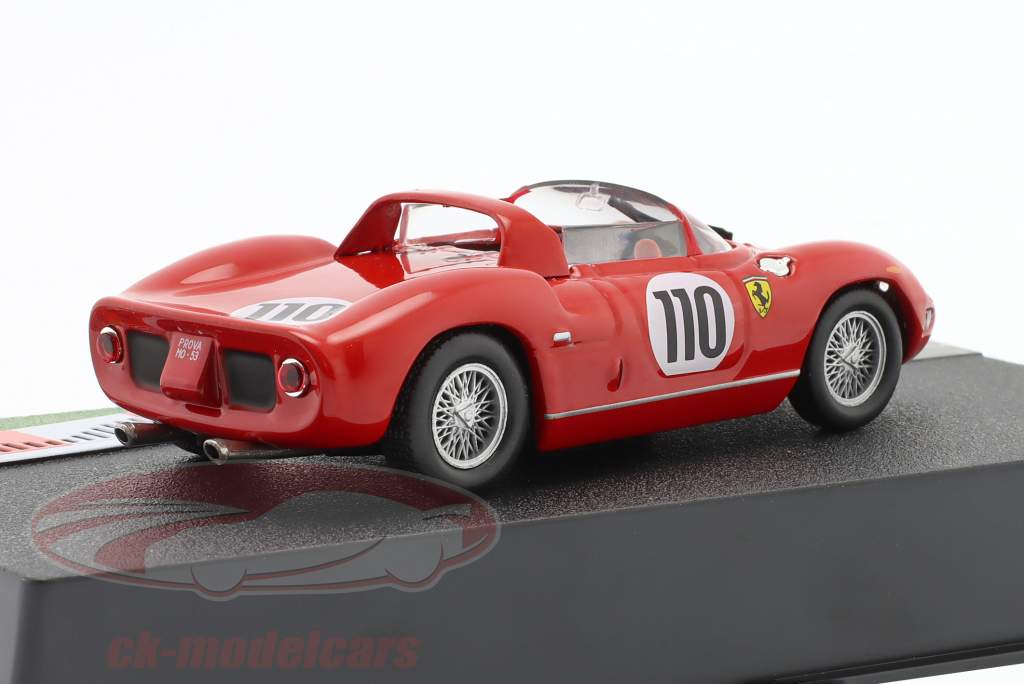 Ferrari 250 P #110 vinder 1000km Nürburgring 1963 Surtees, Mairesse 1:43 Altaya