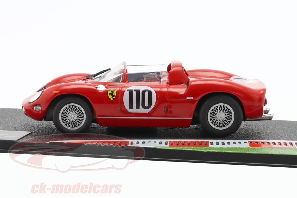 Ferrari 250 P #110 vinder 1000km Nürburgring 1963 Surtees, Mairesse 1:43 Altaya