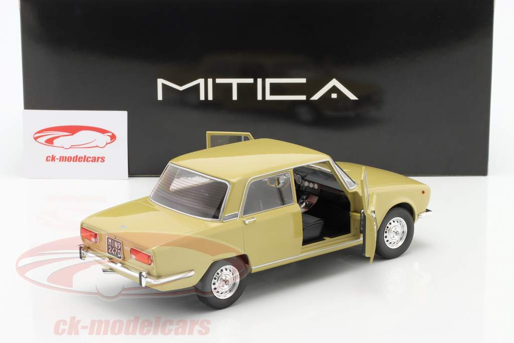 Alfa Romeo 2000 Berlina 1971 dunkelgelb 1:18 Mitica