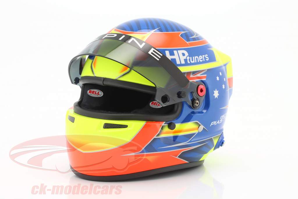 Oscar Piastri #2 Prema Racing fórmula 2 campeón 2021 casco 1:2 Bell