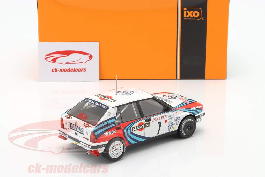 Lancia Delta Integrale 16V #7 Winner Rallye Monte Carlo 1990 1:24 Ixo