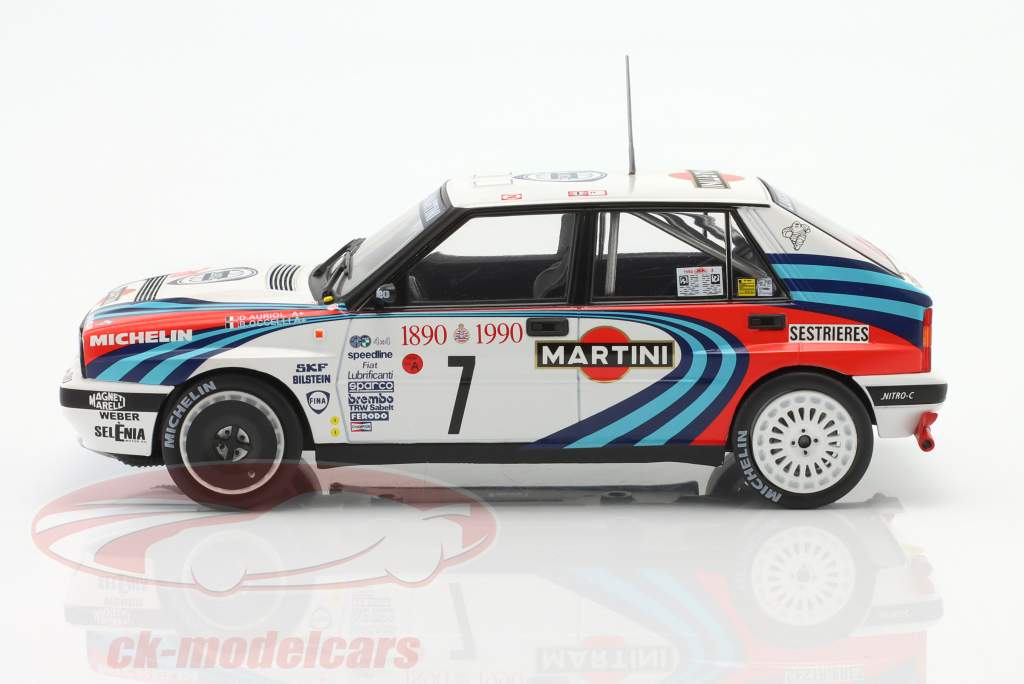 Lancia Delta Integrale 16V #7 Sieger Rallye Monte Carlo 1990 1:24 Ixo