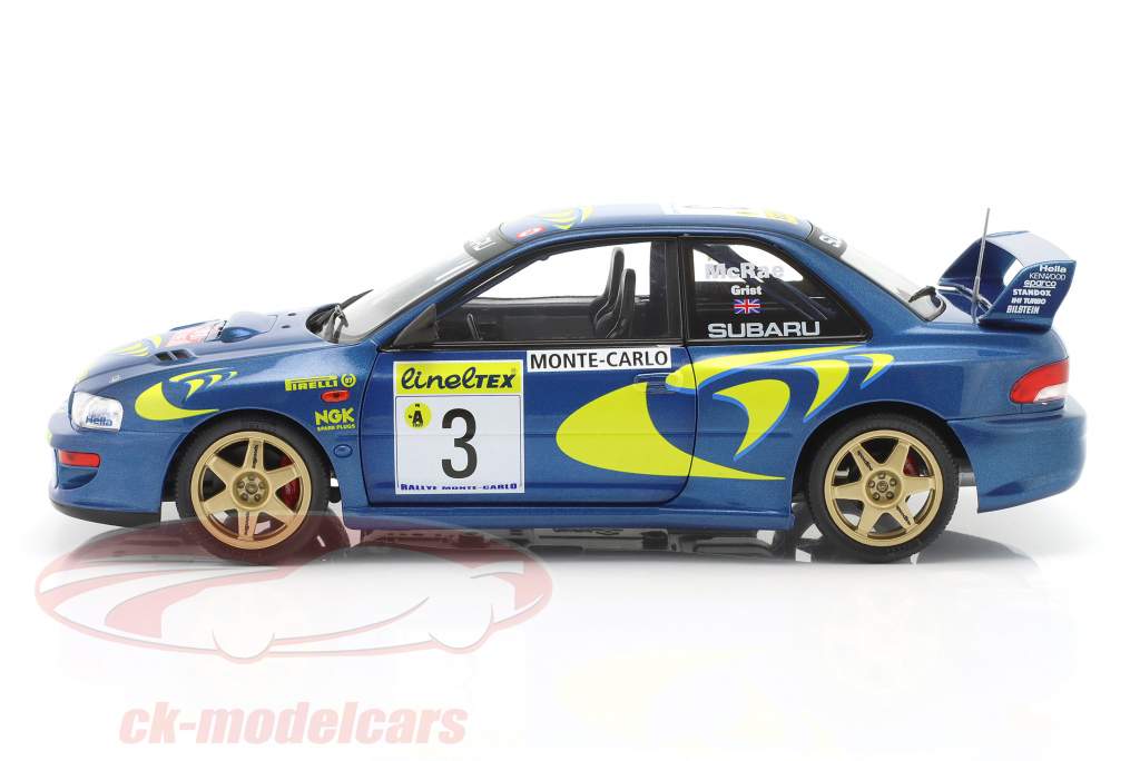 Subaru Impreza S5 WRC #3 3rd Rallye Monte Carlo 1998 McRae, Grist 1:18 Solido