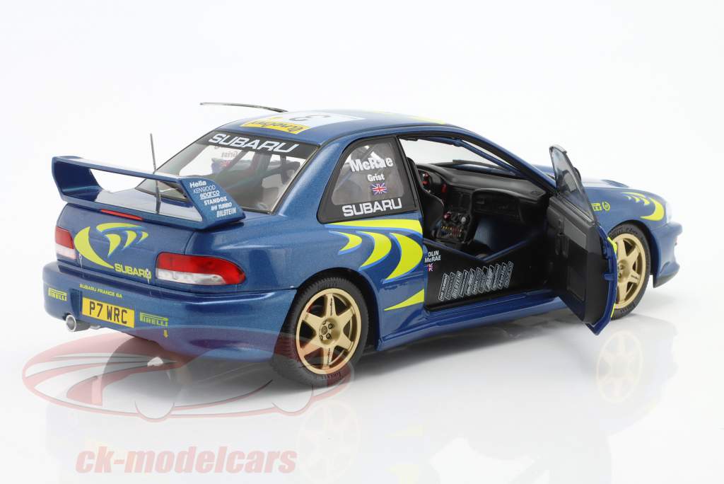 Subaru Impreza S5 WRC #3 3rd Rallye Monte Carlo 1998 McRae, Grist 1:18 Solido