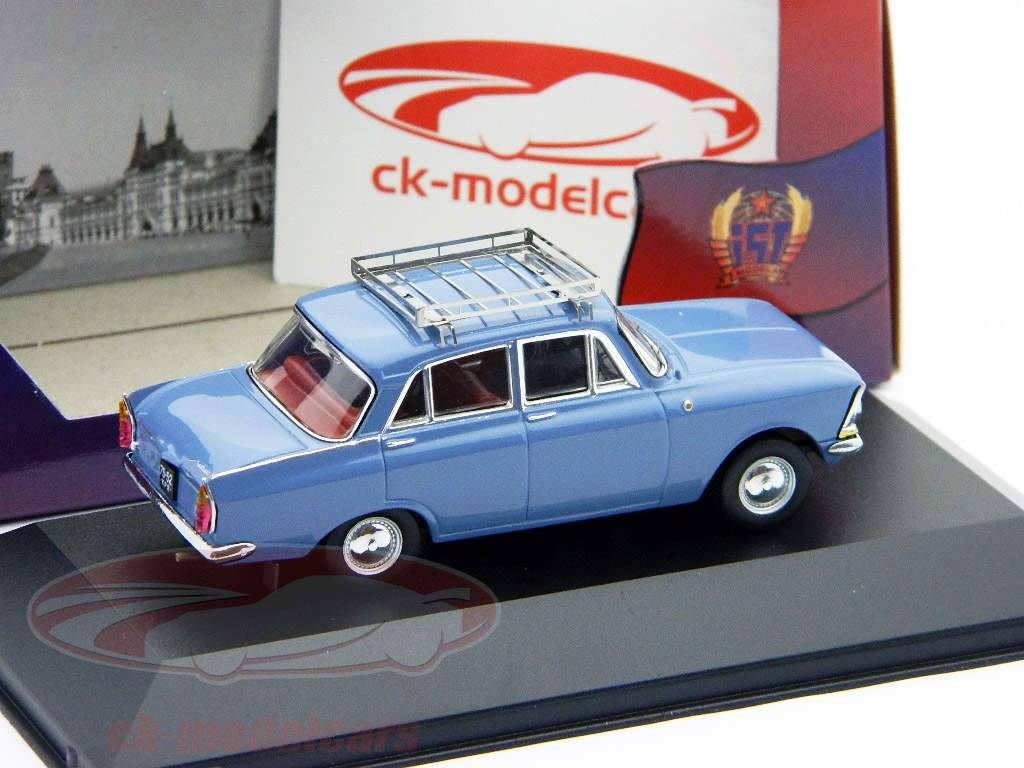 Moskwitch 408E Bj. 1966 dunkelgrau / dark grey 1:43 Ixo IST