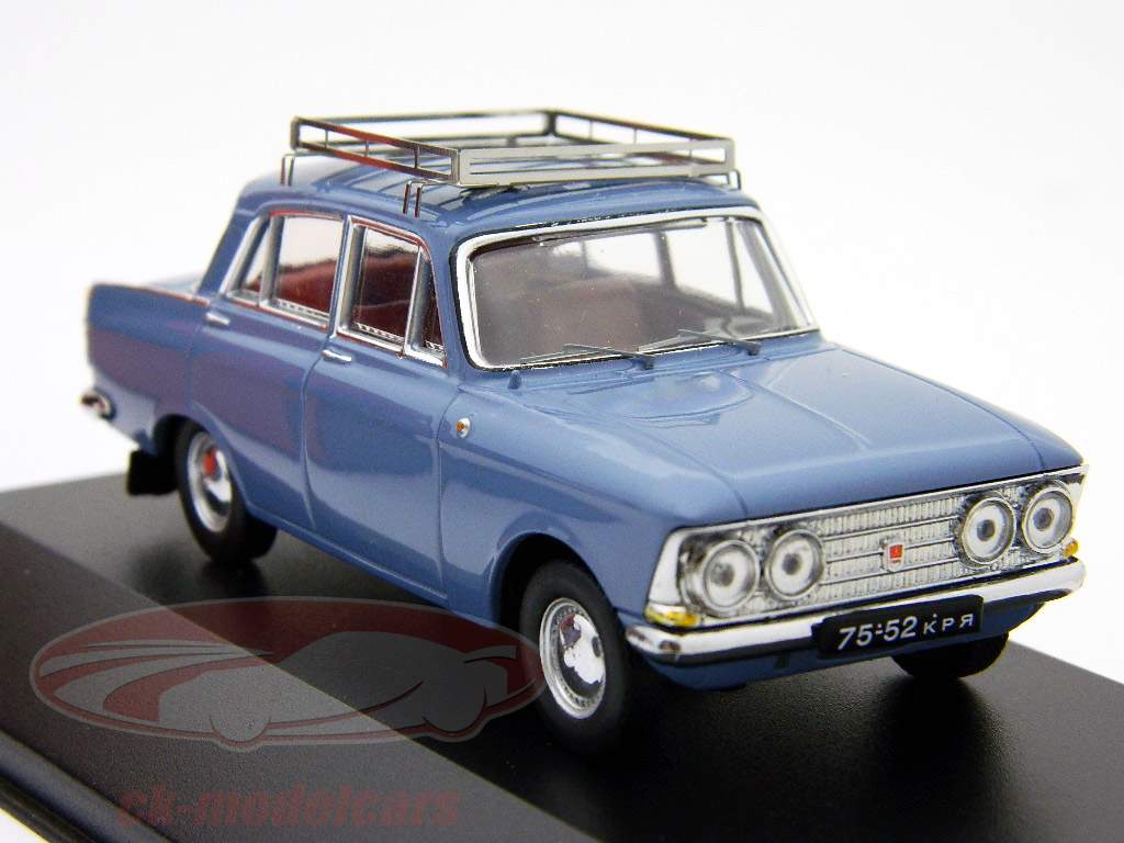 Moskwitch 408E Bj. 1966 dunkelgrau / dark grey 1:43 Ixo IST
