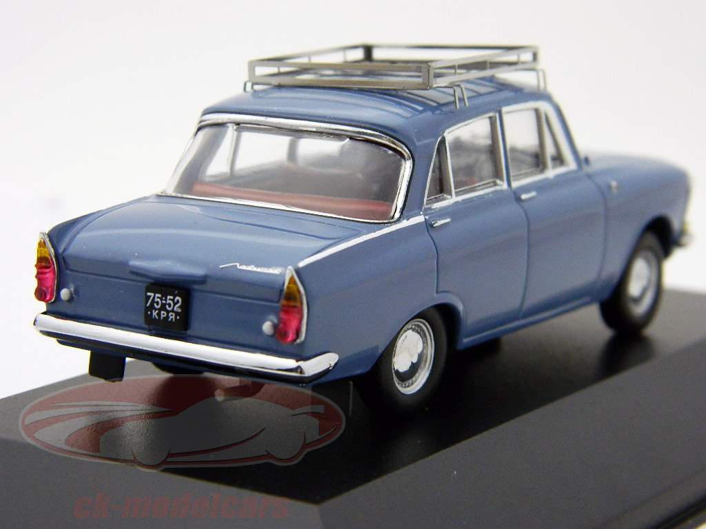 Moskwitch 408E Bj. 1966 dunkelgrau / dark grey 1:43 Ixo IST