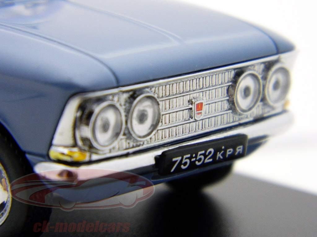 Moskwitch 408E Bj. 1966 dunkelgrau / dark grey 1:43 Ixo IST