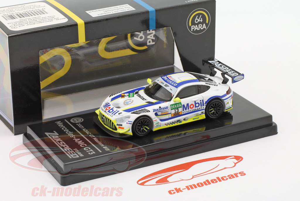 Mercedes-Benz AMG GT3 Evo #13 ADAC GT Masters 2021 Team Zakspeed 1:64 Paragon Models