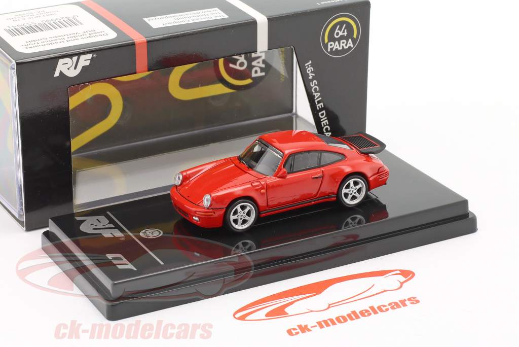 Porsche RUF CTR Année de construction 1987 gardes rouge 1:64 Paragon Models