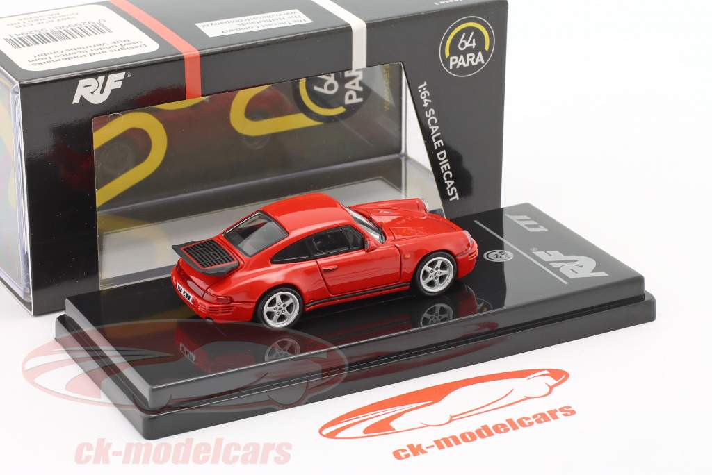Porsche RUF CTR Année de construction 1987 gardes rouge 1:64 Paragon Models