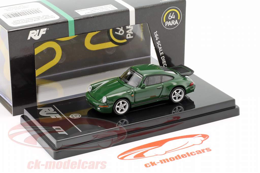 Porsche RUF CTR Anno di costruzione 1987 verde irlandese 1:64 Paragon Models