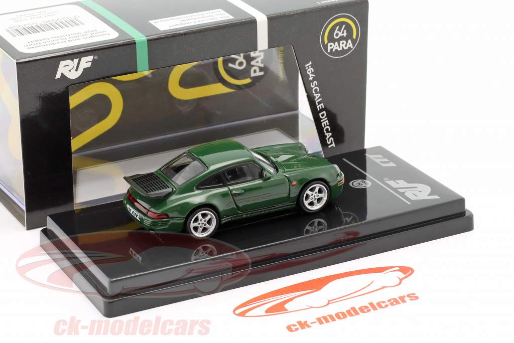 Porsche RUF CTR Год постройки 1987 ирландский зеленый 1:64 Paragon Models