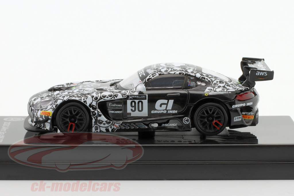 Mercedes-Benz AMG GT3 Evo #90 klassevinder 24h Spa 2021 1:64 Paragon Models
