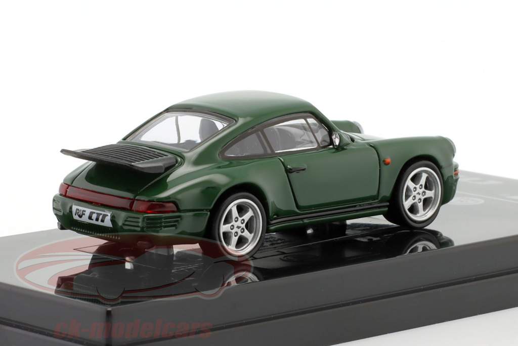 Porsche RUF CTR Année de construction 1987 vert irlandais 1:64 Paragon Models