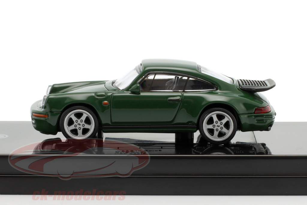 Porsche RUF CTR Год постройки 1987 ирландский зеленый 1:64 Paragon Models