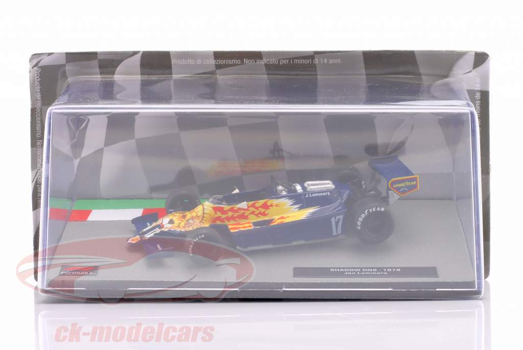 Jan Lammers Shadow DN9 #17 Formel 1 1979 1:43 Altaya