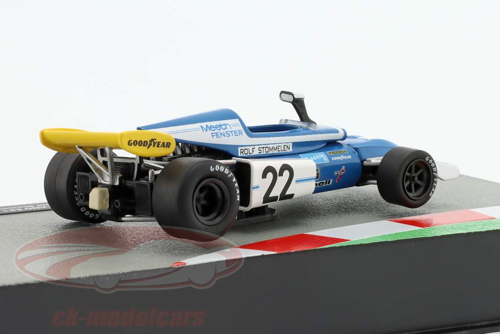 Rolf Stommelen Eifelland E21 #22 formule 1 1972 1:43 Altaya