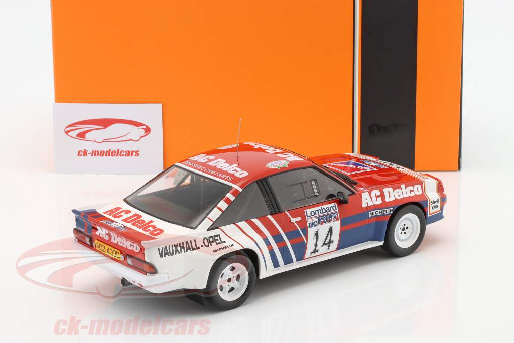 Opel Manta 400 #14 6to Lombard RAC Rallye 1985 McRae, Grindrod 1:18 Ixo